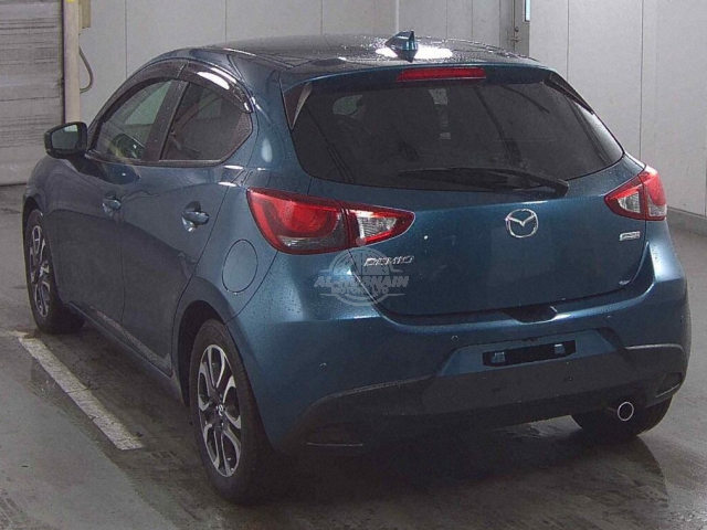 2019 Mazda Demio in blue, photo 3 of 3, for sale in Kenya (Ref M19-12277)