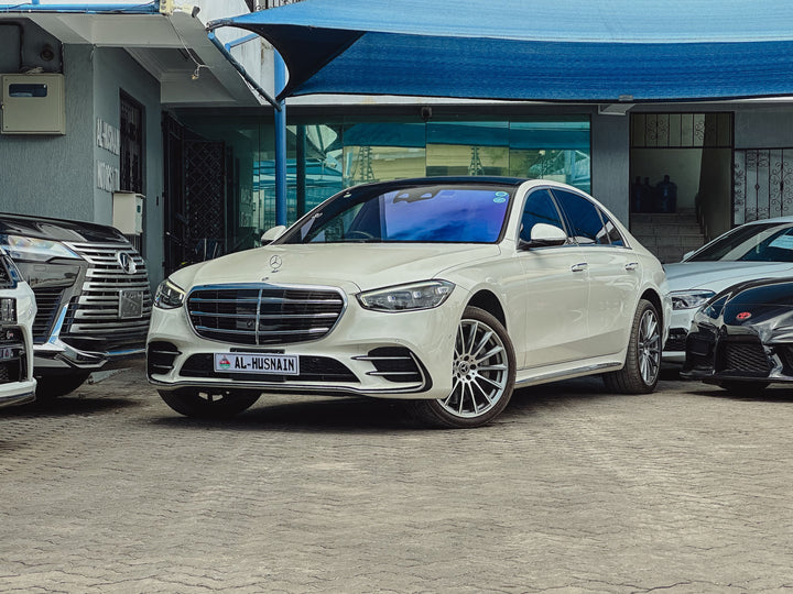 2021 Mercedes-Benz S500 in pearl, photo 1 of 13, for sale in Kenya (Ref M21-27951)