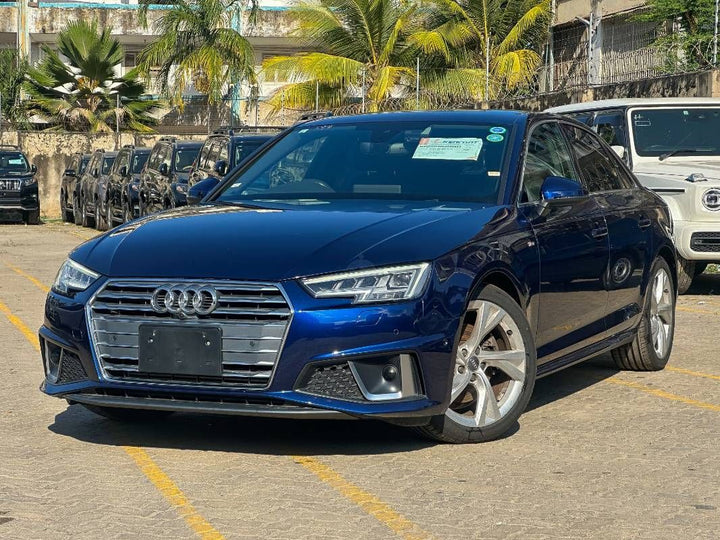 2019 Audi A4 in blue, photo 1 of 12, for sale in Kenya (Ref A19-90613)