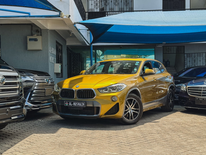 2018 BMW X2 in gold, photo 1 of 13, for sale in Kenya (Ref B18-37190)