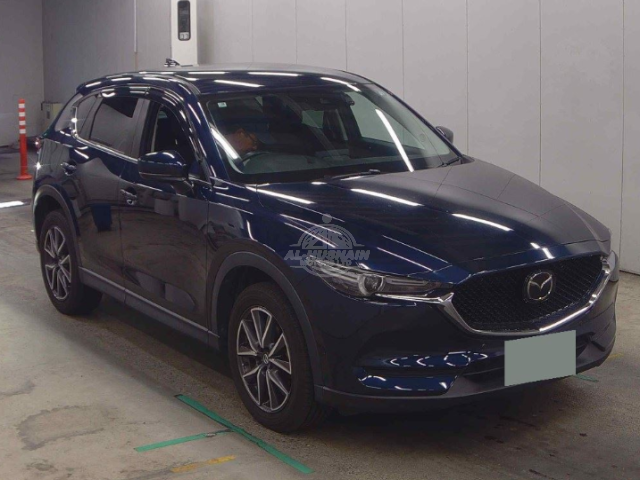 2019 Mazda CX-5 in navy blue, photo 1 of 3, for sale in Kenya (Ref M19-05774)