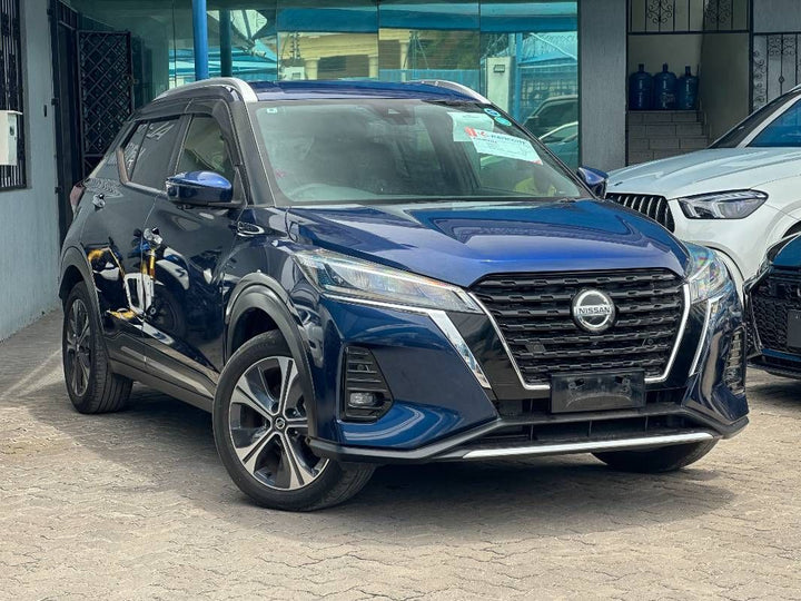 2020 Nissan Kicks in navy blue, photo 1 of 11, for sale in Kenya (Ref N20-04213)
