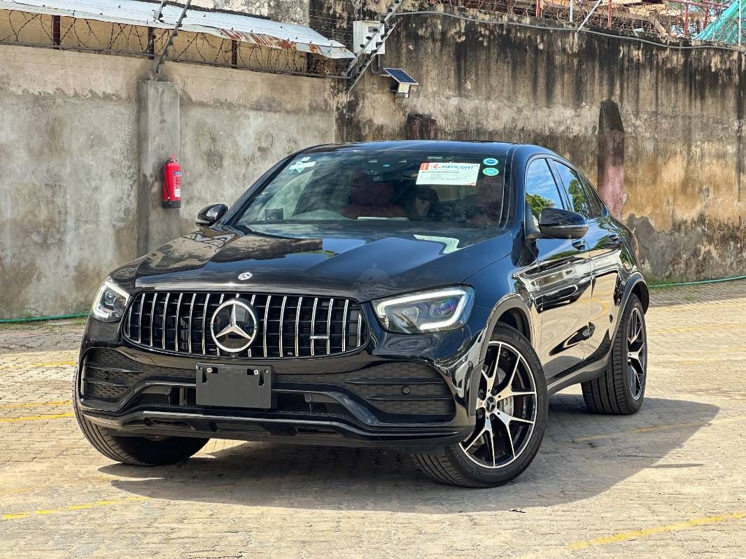2020 Mercedes-Benz GLC43 in black, photo 1 of 12, for sale in Kenya (Ref M20-15191)