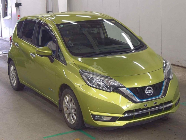2019 Nissan Note in green, photo 1 of 3, for sale in Kenya (Ref N19-45457)