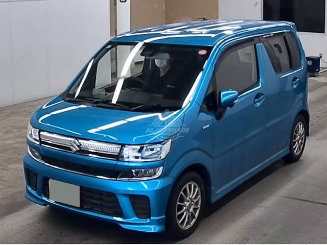 2019 Suzuki Wagon R in blue, photo 1 of 3, for sale in Kenya (Ref S19-09047)