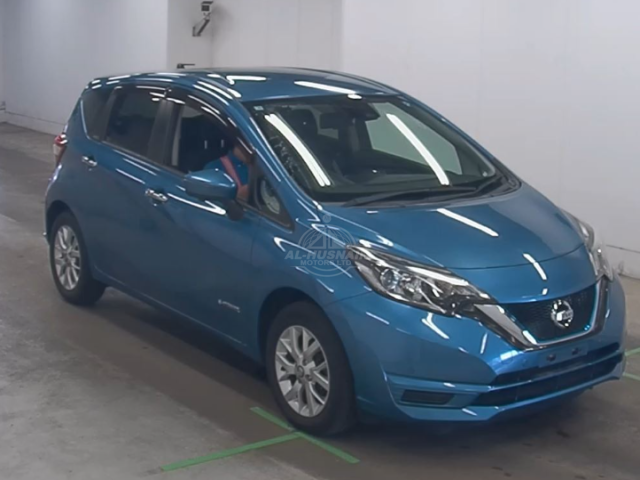 2019 Nissan Note in blue, photo 1 of 4, for sale in Kenya (Ref N19-06146)