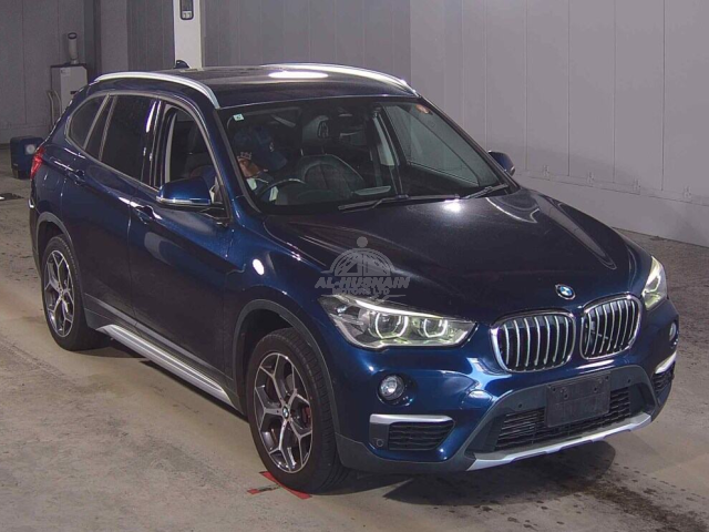 2019 BMW X1 in navy blue, photo 1 of 4, for sale in Kenya (Ref B19-31938)