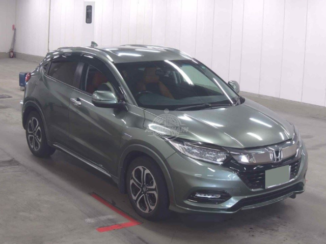 2019 Honda Vezel in green, photo 1 of 3, for sale in Kenya (Ref H19-50502)