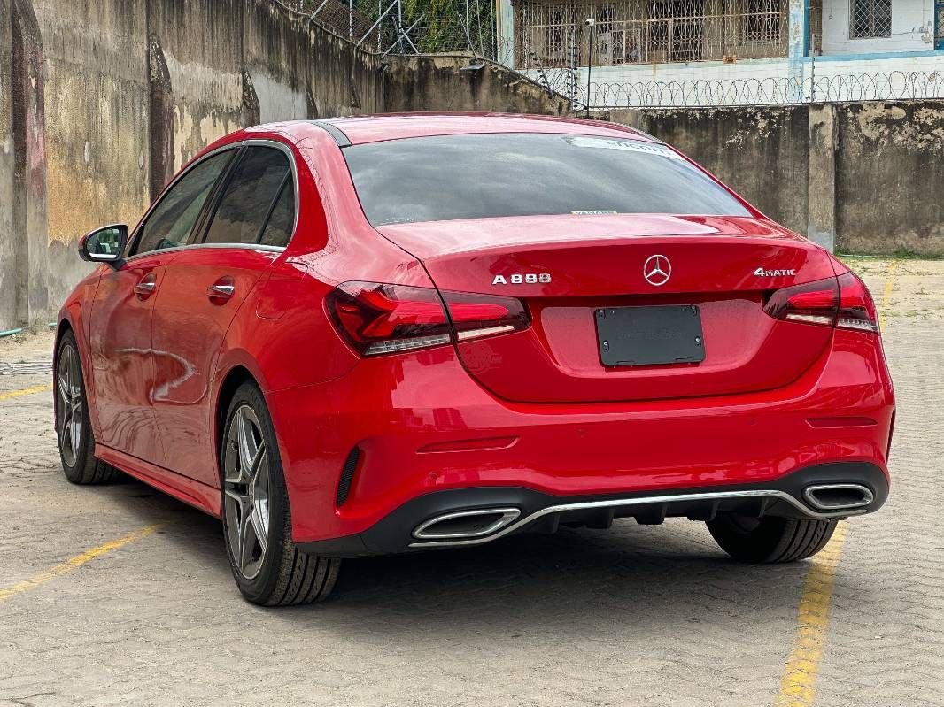 2019 Mercedes-Benz A250 in red, photo 4 of 12, for sale in Kenya (Ref M19-28388)