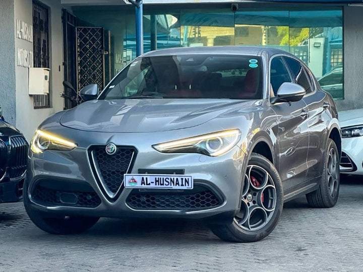 2019 Alfaromeo Stelvio in grey, photo 1 of 11, for sale in Kenya (Ref A19-56153)