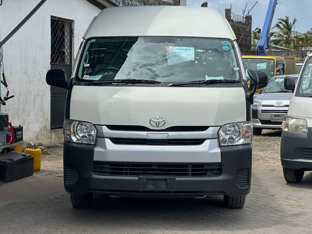 2019 Toyota Hiace in white, photo 2 of 10, for sale in Kenya (Ref T19-10052)