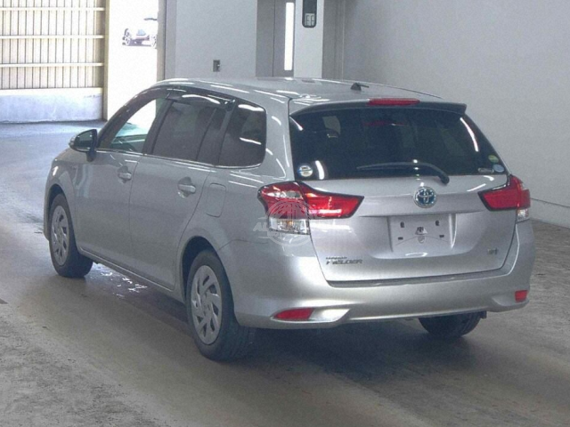 2019 Toyota Fielder in silver, photo 3 of 3, for sale in Kenya (Ref T19-05023)