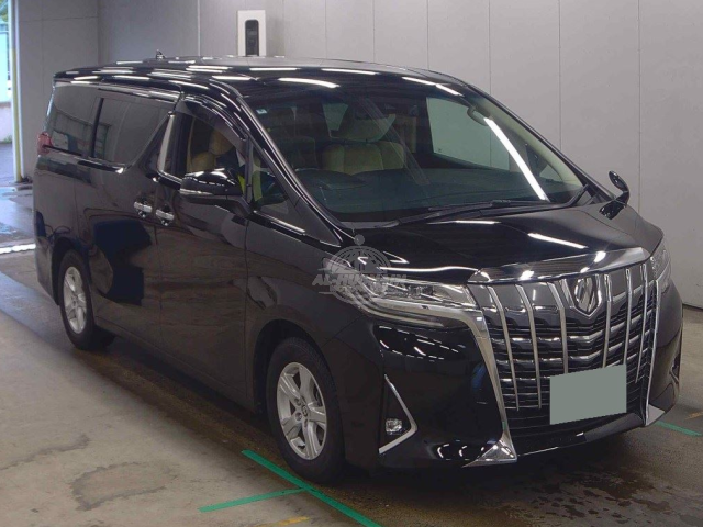 2019 Toyota Alphard in black, photo 1 of 3, for sale in Kenya (Ref T19-84859)