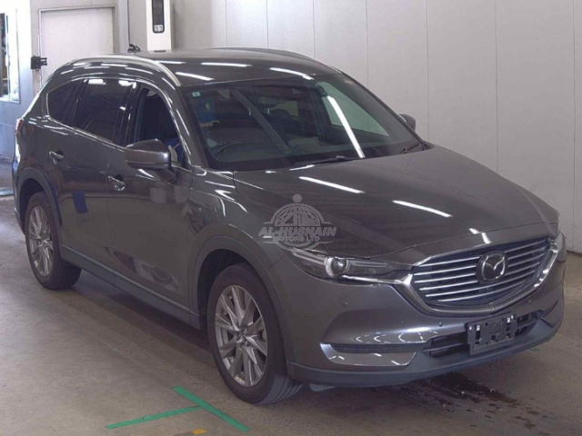 2019 Mazda CX-8 in grey, photo 1 of 3, for sale in Kenya (Ref M19-15923)