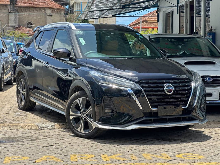 2020 Nissan Kicks in black, photo 1 of 12, for sale in Kenya (Ref N20-07258)