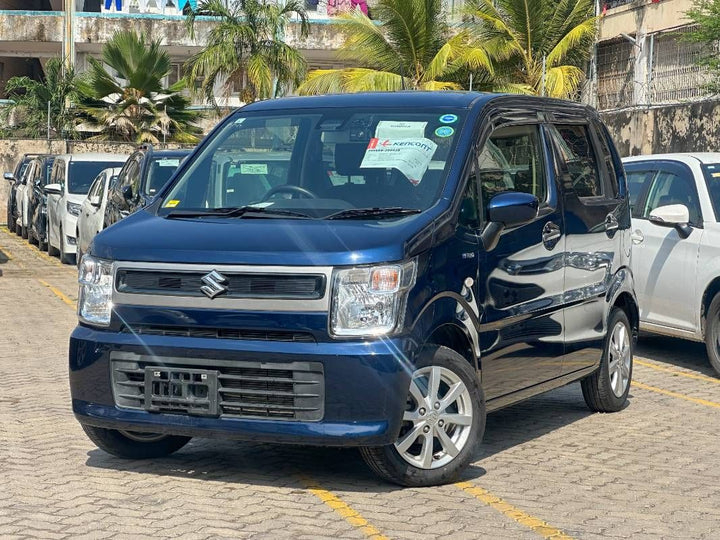 2019 Suzuki Wagon R in blue, photo 1 of 12, for sale in Kenya (Ref S19-89438)