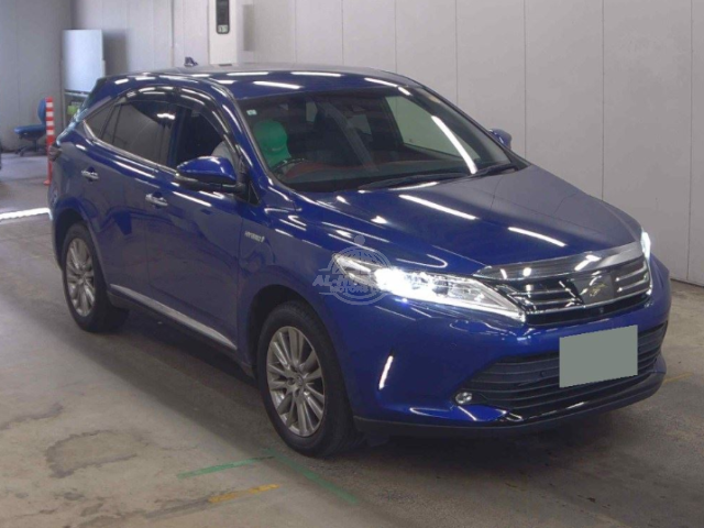 2019 Toyota Harrier in blue, photo 1 of 4, for sale in Kenya (Ref T19-65385)