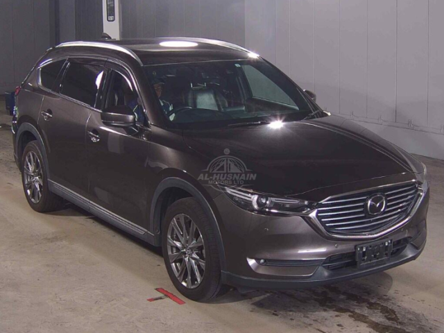 2019 Mazda CX-8 in grey, photo 1 of 4, for sale in Kenya (Ref M19-16314)