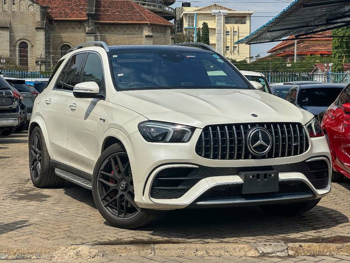 2021 Mercedes-Benz GLE63 in white, photo 1 of 12, for sale in Kenya (Ref M21-29146)