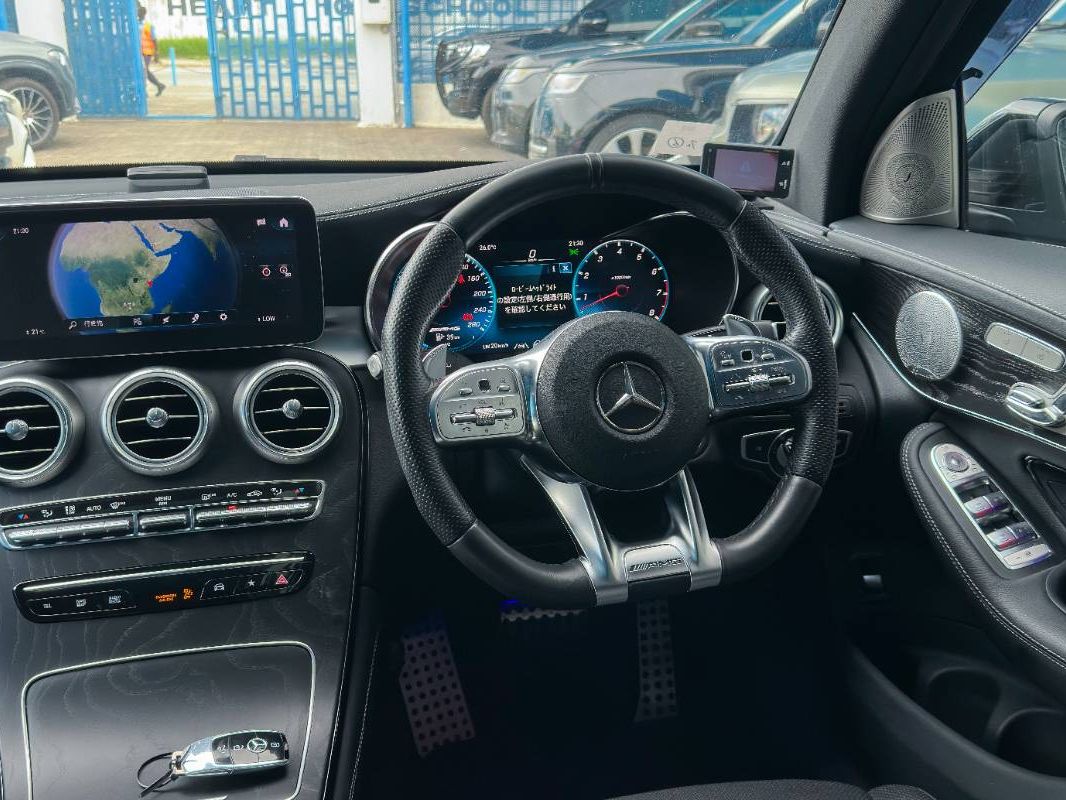 2019 Mercedes-Benz GLC43 in black, photo 10 of 13, for sale in Kenya (Ref M19-47431)
