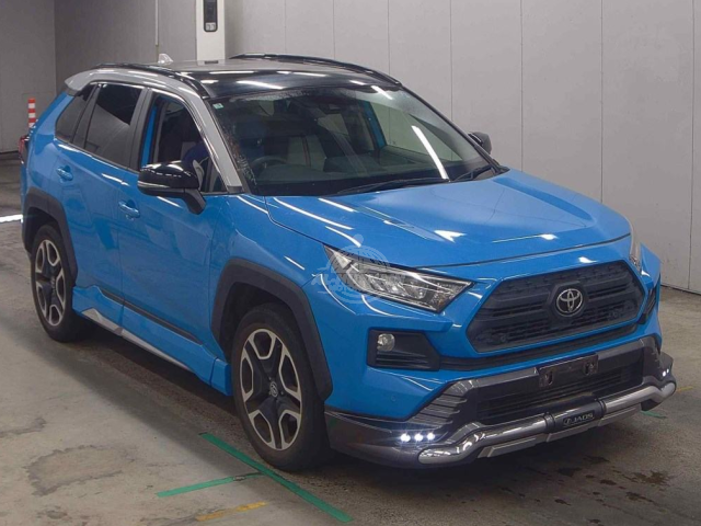 2019 Toyota RAV4 in blue, photo 1 of 3, for sale in Kenya (Ref T19-04323)