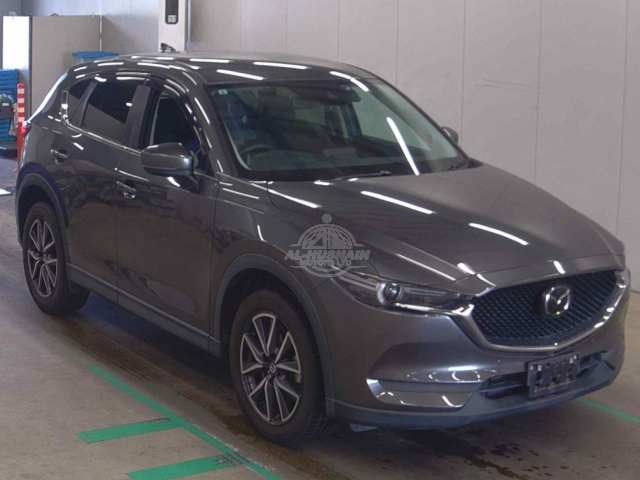 2019 Mazda CX-5 in grey, photo 1 of 3, for sale in Kenya (Ref M19-19637)