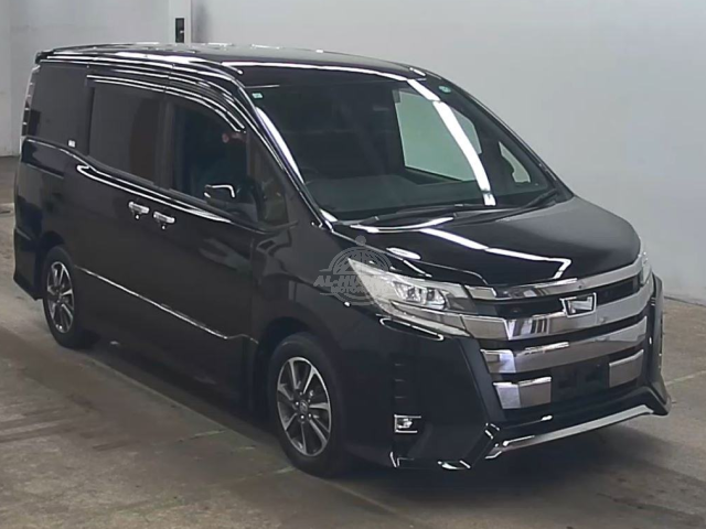 2019 Toyota Noah in black, photo 1 of 4, for sale in Kenya (Ref T19-23371)