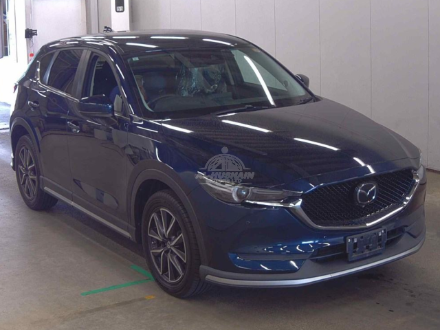 2019 Mazda CX-5 in navy blue, photo 1 of 3, for sale in Kenya (Ref M19-14742)