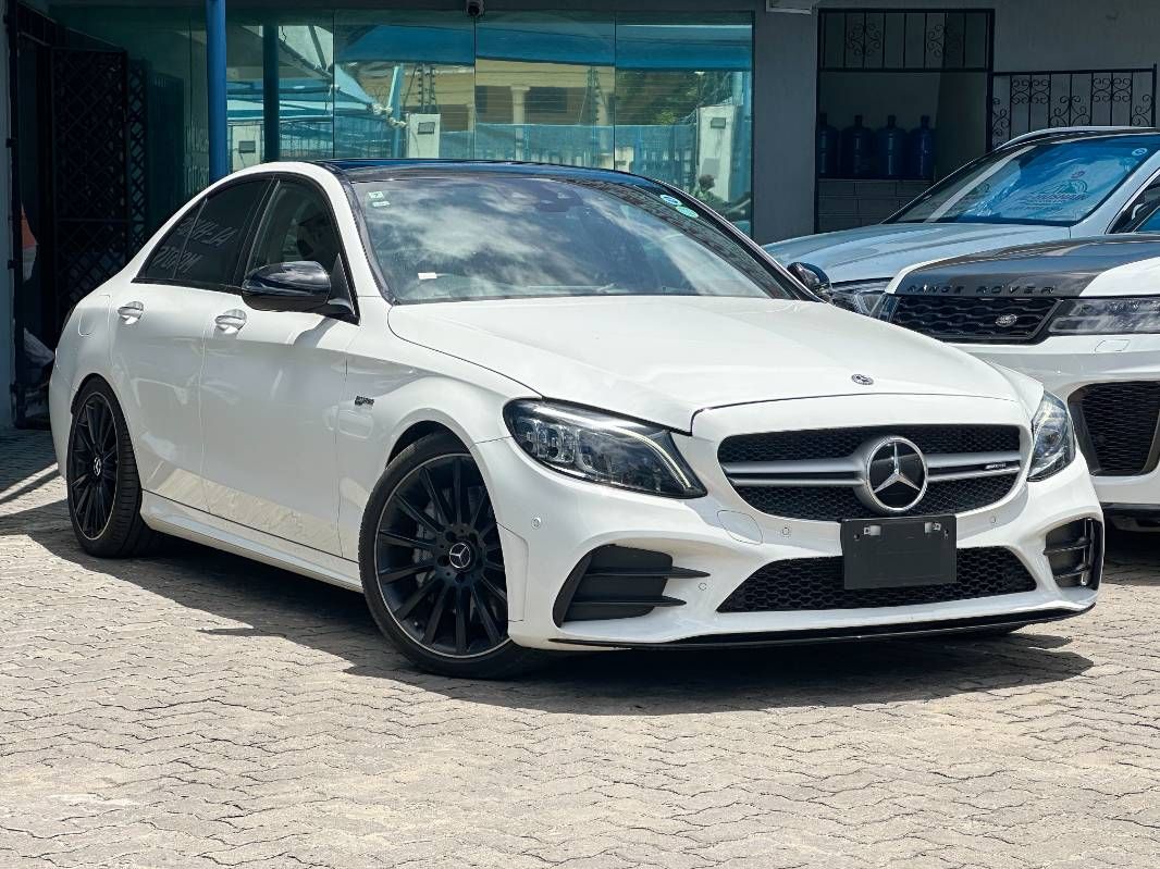 2019 Mercedes-Benz C43 in pearl, photo 1 of 10, for sale in Kenya (Ref M19-77855)