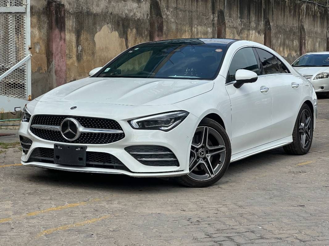 2019 Mercedes-Benz CLA200 in pearl, photo 1 of 12, for sale in Kenya (Ref M19-22414)