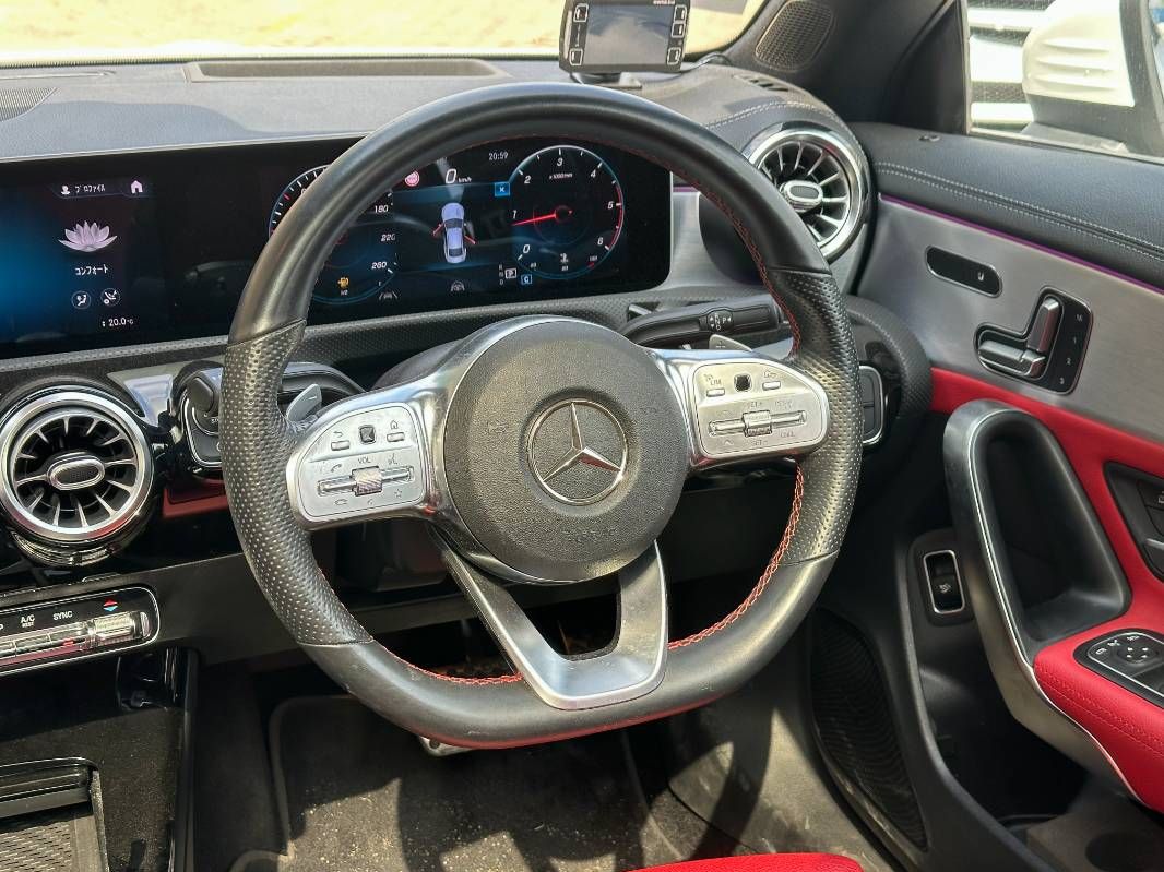 2019 Mercedes-Benz CLA200 in pearl, photo 9 of 12, for sale in Kenya (Ref M19-22414)