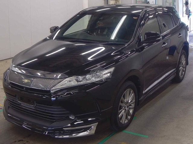 2019 Toyota Harrier in black, photo 1 of 3, for sale in Kenya (Ref T19-82866)