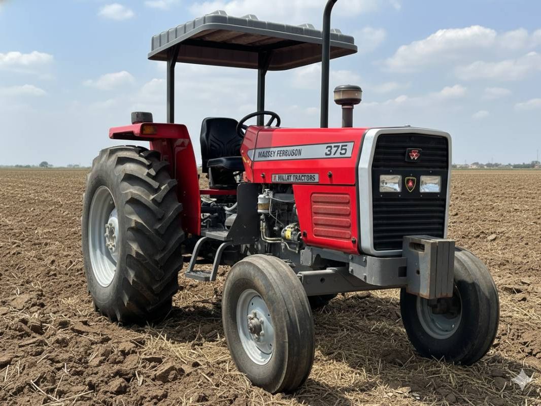 2025 Massey Ferguson MF-375 in red, photo 6 of 9, for sale in Kenya (Ref M25-60325)
