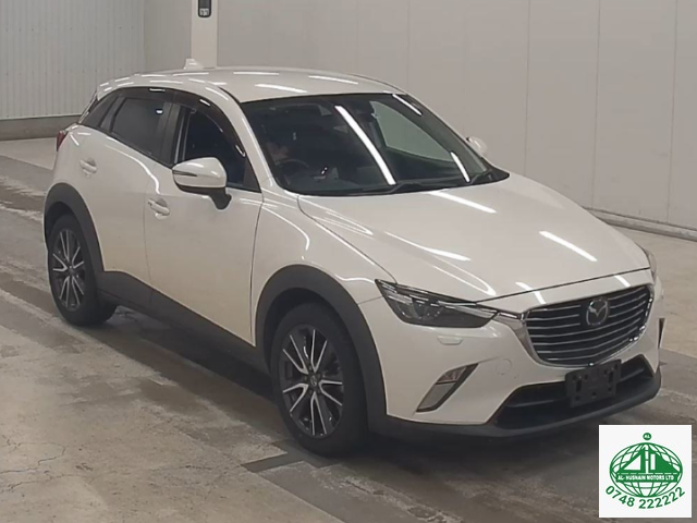 2017 Mazda CX3 in pearl, photo 1 of 5, for sale in Kenya (Ref M17-03583)