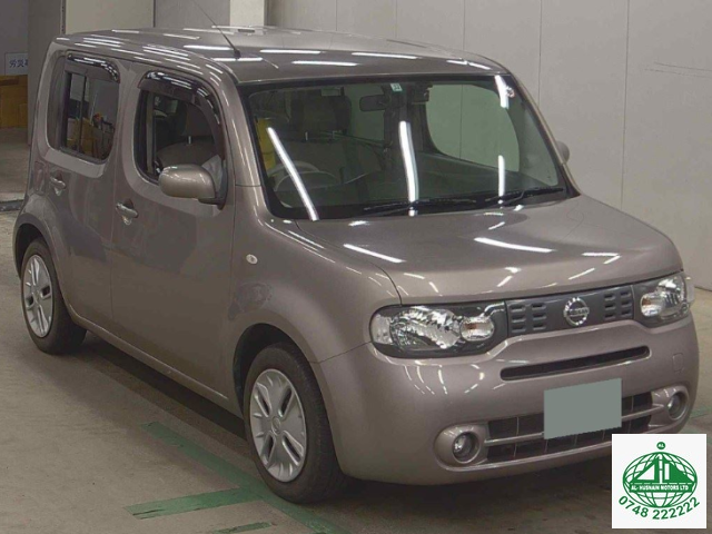 2017 Nissan Cube in grey, photo 1 of 4, for sale in Kenya (Ref N17-31029)