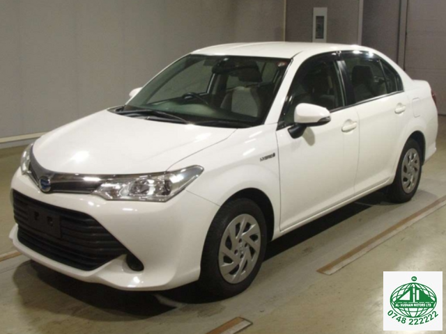 2017 Toyota Axio in pearl, photo 1 of 2, for sale in Kenya (Ref T17-53715)