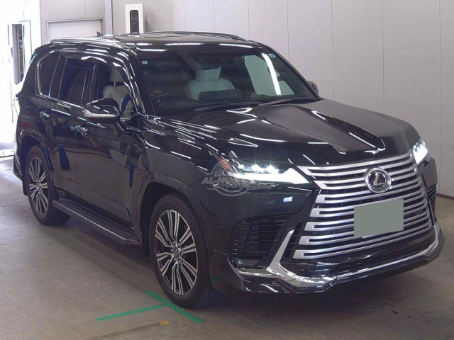 2024 Lexus LX600 in black, photo 1 of 3, for sale in Kenya (Ref L24-50374)