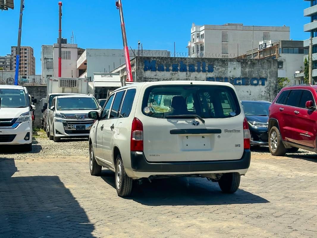 2019 Toyota Probox in white, photo 4 of 15, for sale in Kenya (Ref T19-02683)