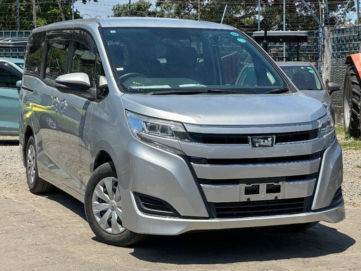 2019 Toyota Noah in silver, photo 1 of 13, for sale in Kenya (Ref T19-33848)