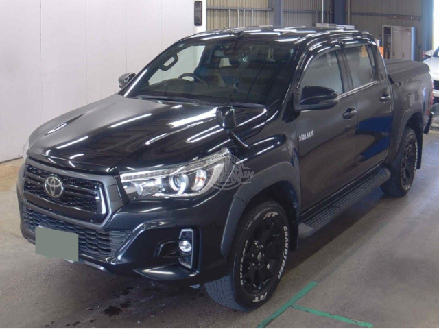 2019 Toyota Hilux in black, photo 1 of 3, for sale in Kenya (Ref T19-14044)