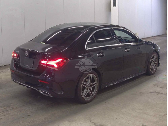 2019 Mercedes-Benz A180 in black, photo 4 of 4, for sale in Kenya (Ref M19-43120)
