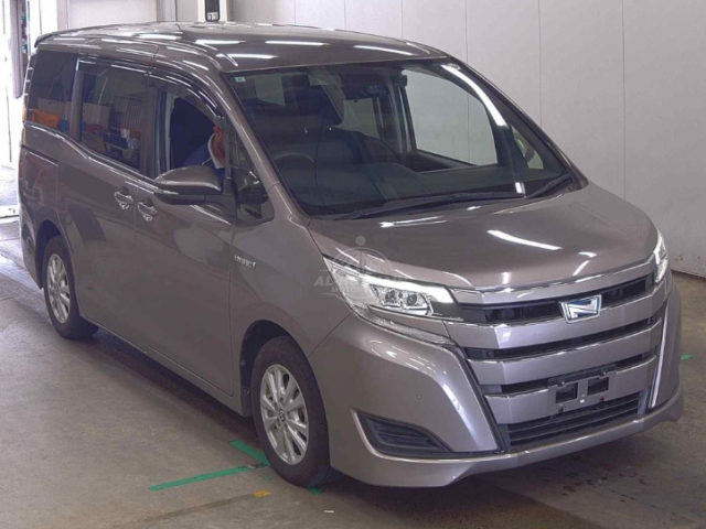 2019 Toyota Noah in brown, photo 1 of 3, for sale in Kenya (Ref T19-13331)