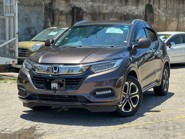 2020 Honda Vezel in purple, photo 1 of 12, for sale in Kenya (Ref H20-62778)