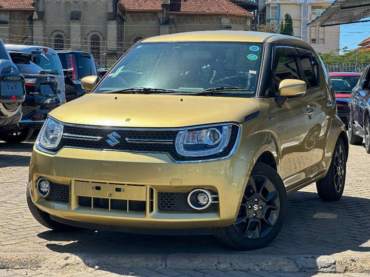 2019 Suzuki Ignis in gold, photo 1 of 12, for sale in Kenya (Ref S19-42793)