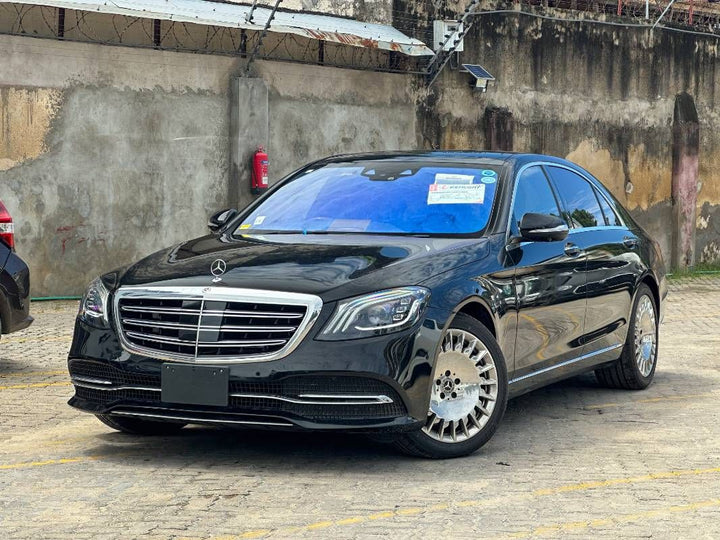 2019 Mercedes-Benz S560 in black, photo 1 of 13, for sale in Kenya (Ref M19-11073)