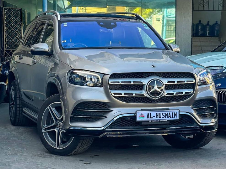 2020 Mercedes-Benz GLS400 in silver, photo 1 of 11, for sale in Kenya (Ref M20-02780)