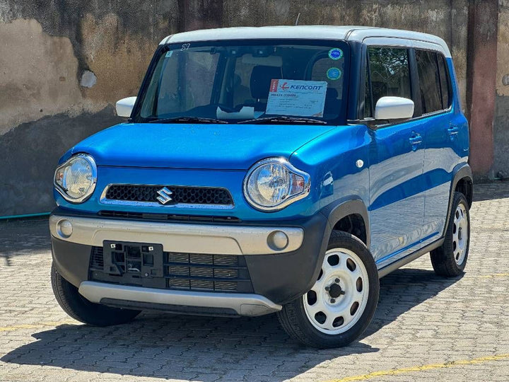 2019 Suzuki Hustler in blue, photo 1 of 12, for sale in Kenya (Ref S19-38488)