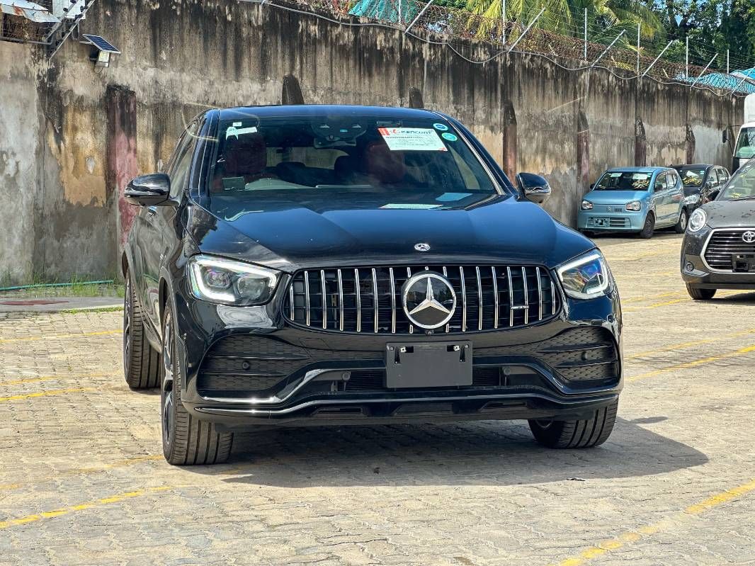 2020 Mercedes-Benz GLC43 in black, photo 2 of 12, for sale in Kenya (Ref M20-15191)
