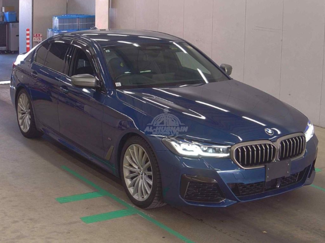 2021 BMW 550I in blue, photo 1 of 3, for sale in Kenya (Ref B21-55731)