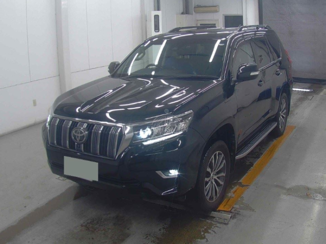 2020 Toyota Prado in black, photo 1 of 4, for sale in Kenya (Ref T20-09174)